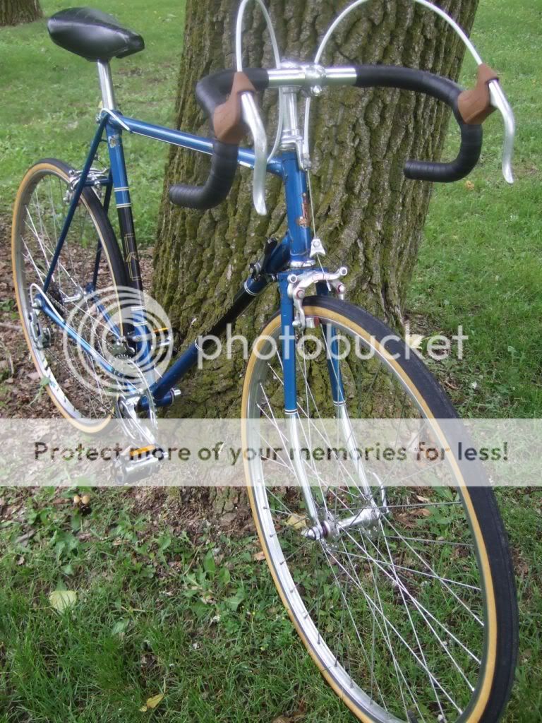 blue womens bike